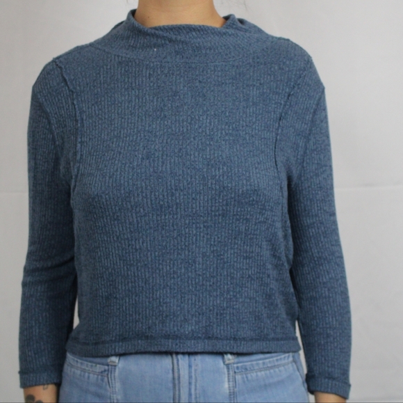 Free People mockneck sweater - Picture 1 of 4